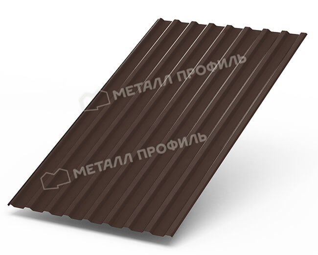 Профнастил МП20 х 1100 - R (Steelmatt-20-8017-0.4±0.08мм) в Шатуре