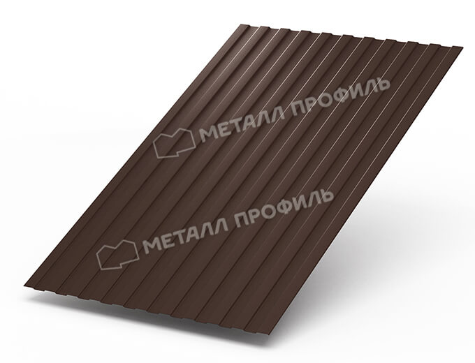 Фото: Профнастил С8 х 1150 - A (Steelmatt-20-8017-0.4±0.08мм) в Шатуре