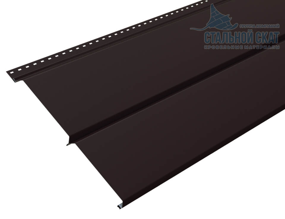 Фото: Сайдинг Lбрус-XL-14х335 (VALORI-20-DarkBrown-0.5) в Шатуре