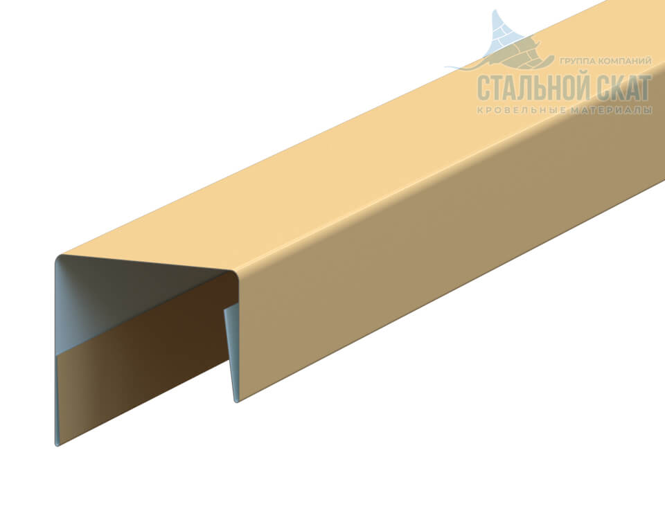 Планка П-образная 23х22х2000 NormanMP (ПЭ-01-1015-0.5) в Шатуре