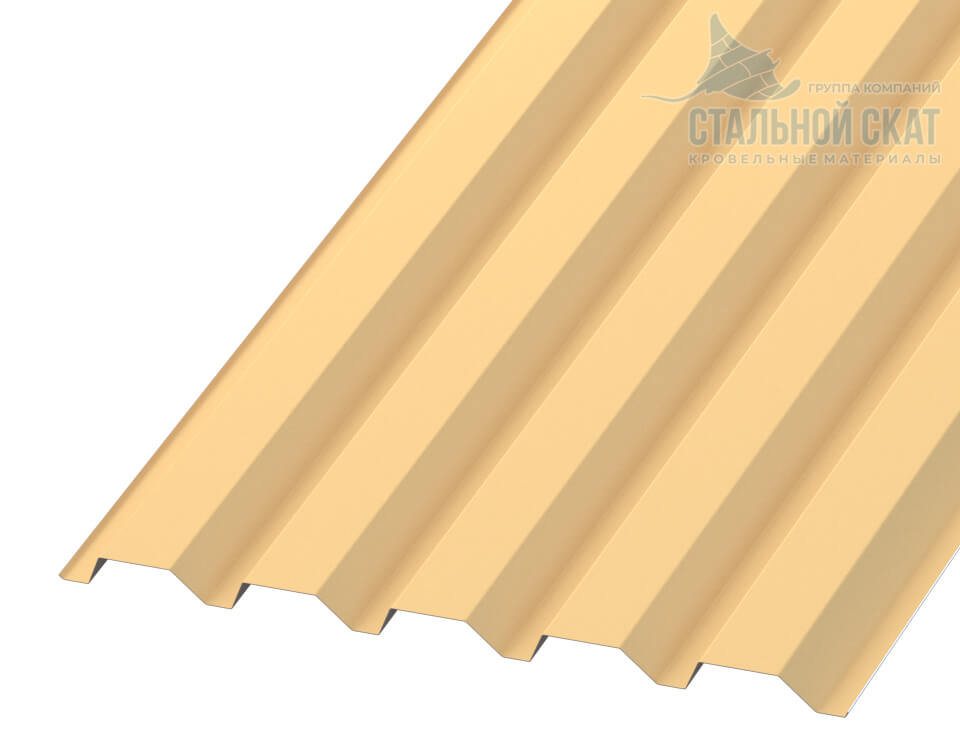 Фото: Профнастил С44 х 1000 - B NormanMP (ПЭ-01-1015-0.5) в Шатуре