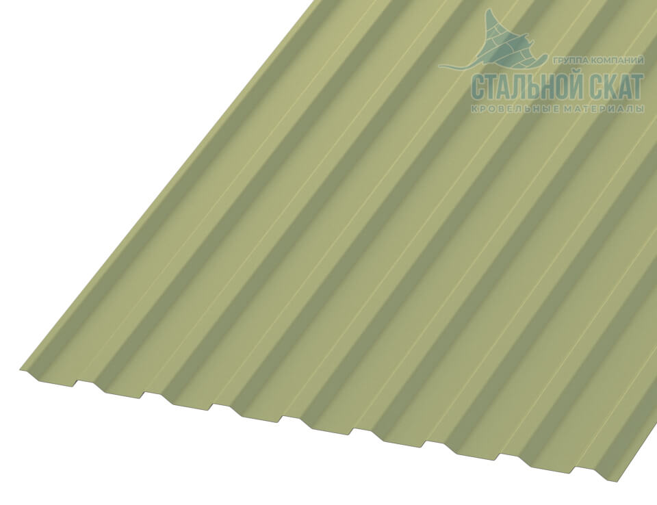 Фото: Профнастил МП20 х 1100 - B NormanMP (ПЭ-01-6019-0.5) в Шатуре