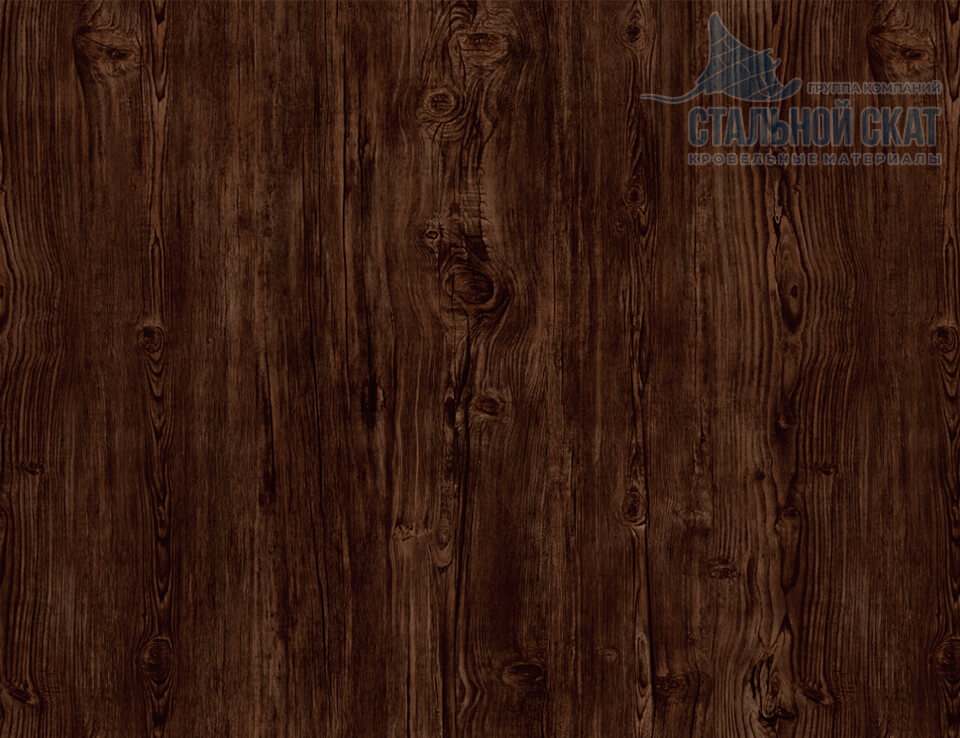 Фото: Планка отлива 180х30х2000 (ECOSTEEL_MA-01-Бразил. Вишня-0.5) в Шатуре