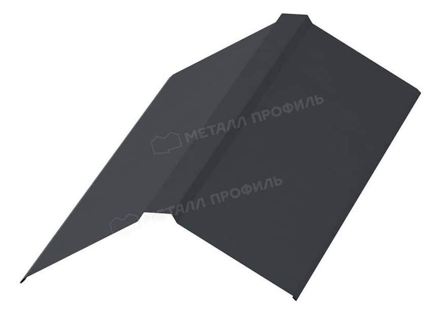 Фото: Планка конька плоского 190х190х2000 (VALORI-20-Grey-0.5) в Шатуре