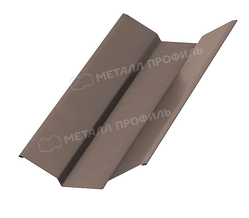 Планка ендовы верхняя 76х76х2000 (VALORI-20-OxiBеige-0.5)